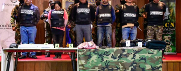 En fuego cruzado y persecución la FELCN desmantela banda de narcotraficantes
