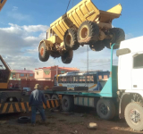 El Alto: En allanamiento hallan maquinaria pesada por valor de Bs 1,3 millones