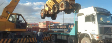 El Alto: En allanamiento hallan maquinaria pesada por valor de Bs 1,3 millones