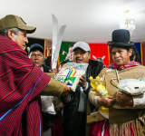 Desastres: Gobierno entrega ayuda a más de 2.000 familias de municipios paceños