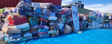 Allanan casa en La Paz llena de edredones y ropa de dormir ilícito valuadas en Bs 829.000 