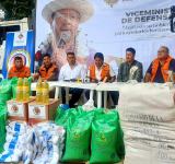 Defensa Civil entrega 30 toneladas de ayuda para 1.921 familias de tres municipios