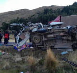 Cuatro personas pierden la vida en trágico accidente en el municipio de Carabuco