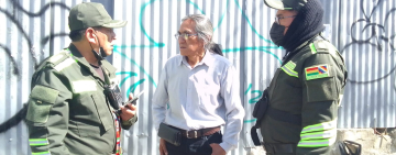 La Policía previene y ahuyenta la comisión de delitos en Bolivia