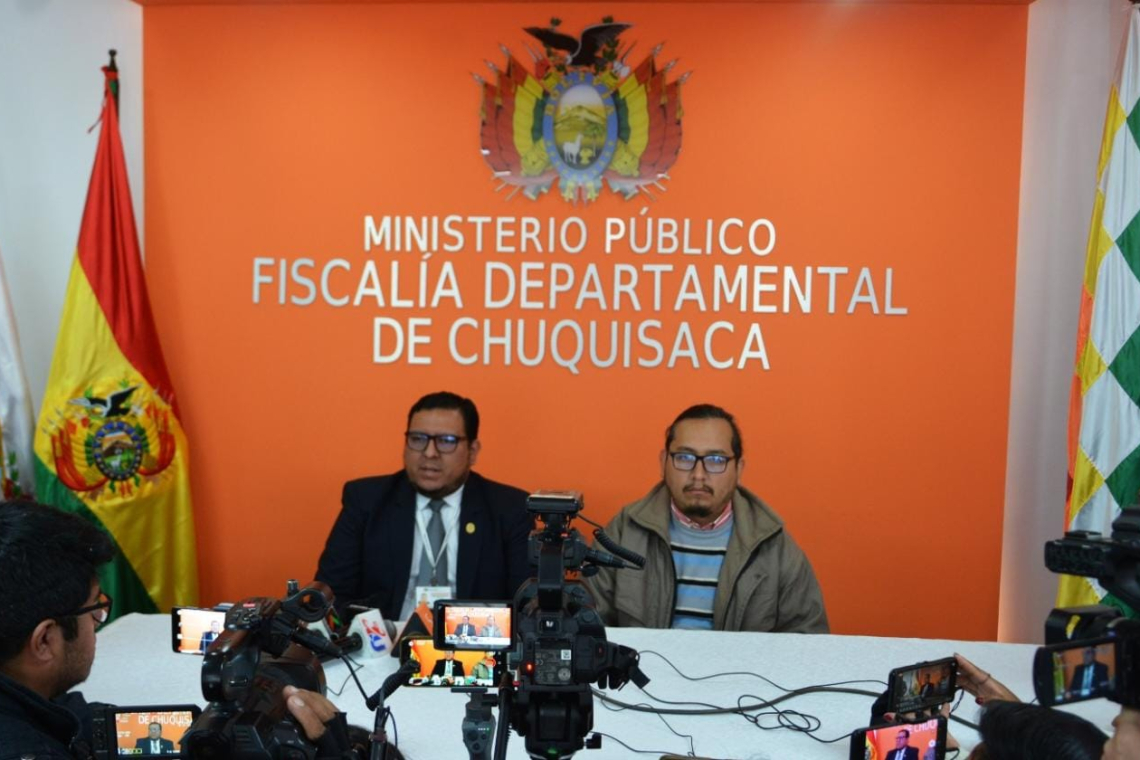 Chuquisaca: Fiscalía instaura acción constitucional contra exfuncionario judicial