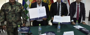 Bolivia y Paraguay sellan alianza contra el narcotráfico en frontera 