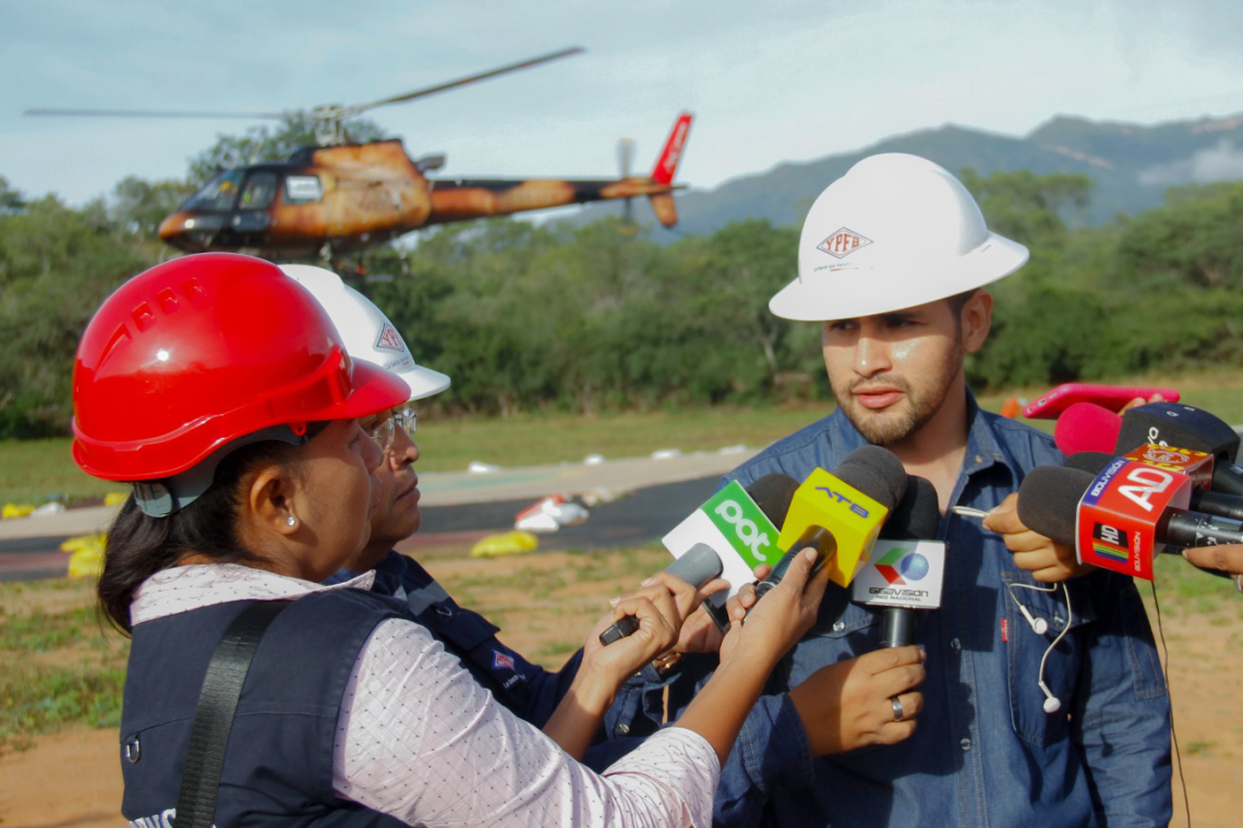 YPFB estima recursos cerca de 2 TCF de gas en el área Vitiacua