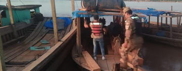 Armada comisa en el Río Beni 2.000 pies de madera ilegal