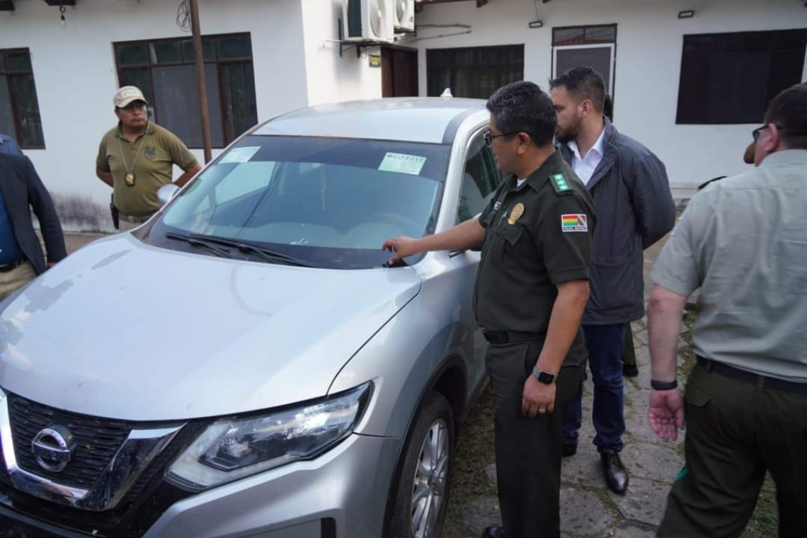 DIPROVE recupera y devuelve vehículo robado en Chile