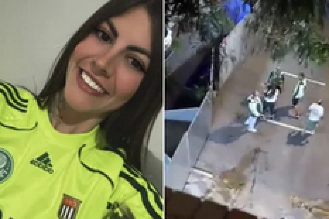 Conmoción en Brasil: mataron a una fanática que quedó en el medio de una batalla entre ultras de Palmeiras y Flamengo