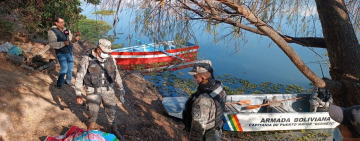 Navales recuperan dos cuerpos sin vida en Pando y Tarija