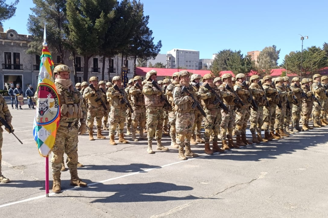 En marcha formación de 383 militares para reforzar lucha contra el contrabando