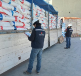 Aduana comisa 106 toneladas de harina, arroz y aceite sin certificación sanitaria en Villazón 