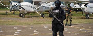 La FELCN afecta al narcotráfico con $us 1.200.000 y desbarata pistas y aeronaves