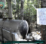 FELCN desbarata mega-laboratorio con capacidad de cristalizar al mes 500 kilos de cocaína