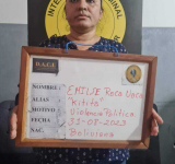 Capturan y remiten a la Fiscalía a “Kitita” implicada en violencia política