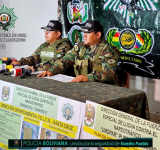 En Santa Cruz confiscan 250 kilos de pasta base y afectan al ilícito con $us 589.350