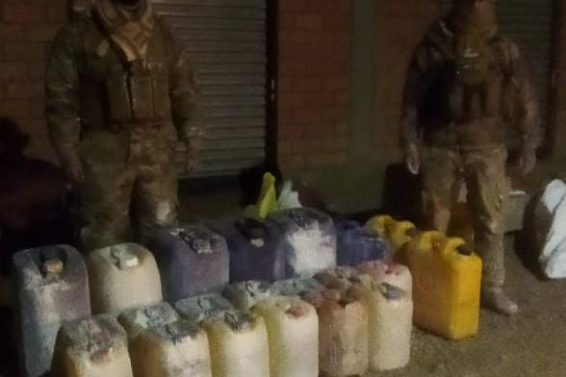 FTC recupera 340 litros de combustible de contrabando en frontera con Perú