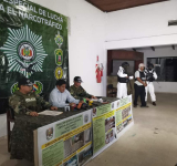 GISUQ secuestra 30 tn de soda caustica ilegal en Santa Cruz