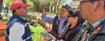 Loteadores usan el nombre de la Comibol para avasallar terrenos en la zona de Vinto en Oruro