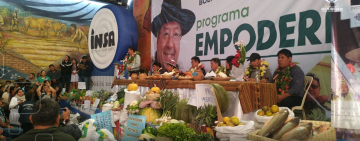 Bs 55,8 millones destinan a 45 proyectos de desarrollo agrícola y pagan Bs 2,9 millones por el seguro agrio en Cochabamba