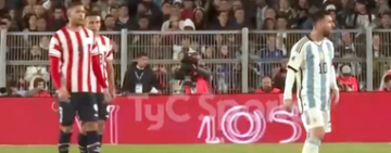 El inédito video del escupitajo del futbolista de Paraguay que desató un conflicto con Messi