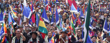 Apoyo de las organizaciones sociales a la gestión de Luis Arce se fortalece tras el cabildo en El Alto