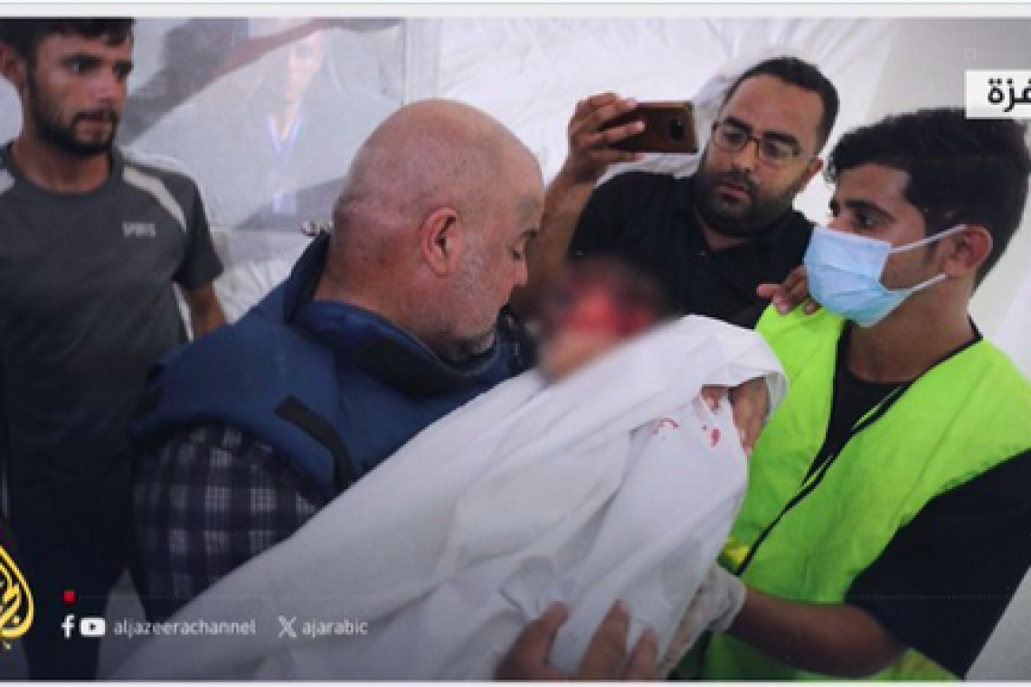 Un periodista de Al Jazeera pierde a su familia en un bombardeo israelí