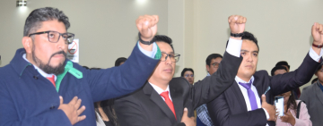 El Procurador General del Estado posesiona a sus inmediatos colaboradores