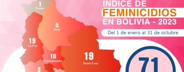 Descienden los Feminicidios e Infanticidios a comparación de años anteriores