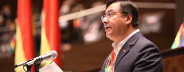 Choquehuanca convoca a sesión del Legislativo para el informe de tres años de gestión de Arce