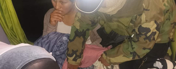 FELCN halla entre polleras 12 kilos de cocaína con la figura de un delfín