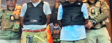 Policía captura a dos incendiarios de 51 sujetos causados de incendios forestales