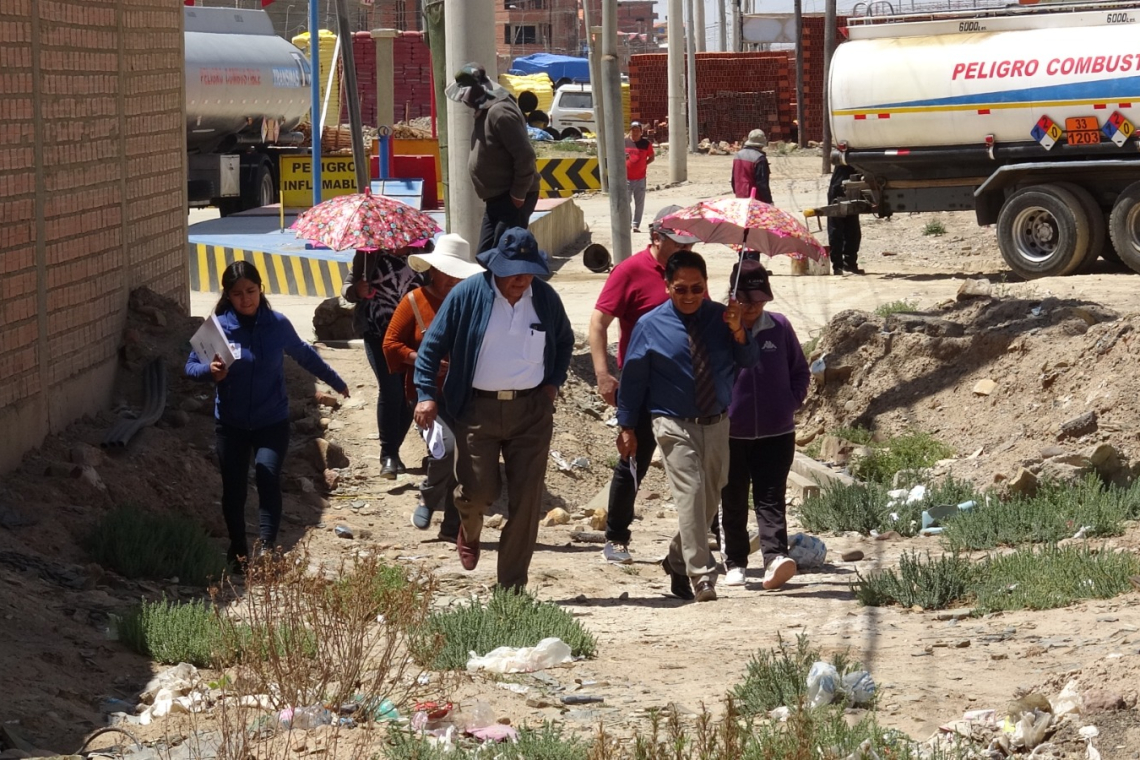 Denuncian avasallamiento en Urbanización Dora Halker