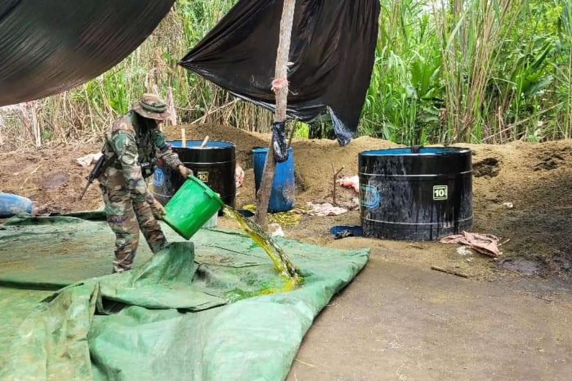 UMOPAR incauta 125,8 kl de cocaína, destruye 13 fábricas y evita negocio