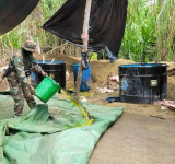 UMOPAR incauta 125,8 kl de cocaína, destruye 13 fábricas y evita negocio