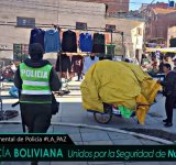 Policías previenen delitos y garantizan seguridad en los mercados