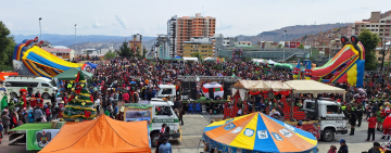 La Policía reunió a 5.000 niños y niñas para festejarlos por Navidad