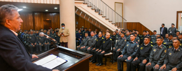 En Ministerio de Defensa se procedió con la imposición de grados de ascenso