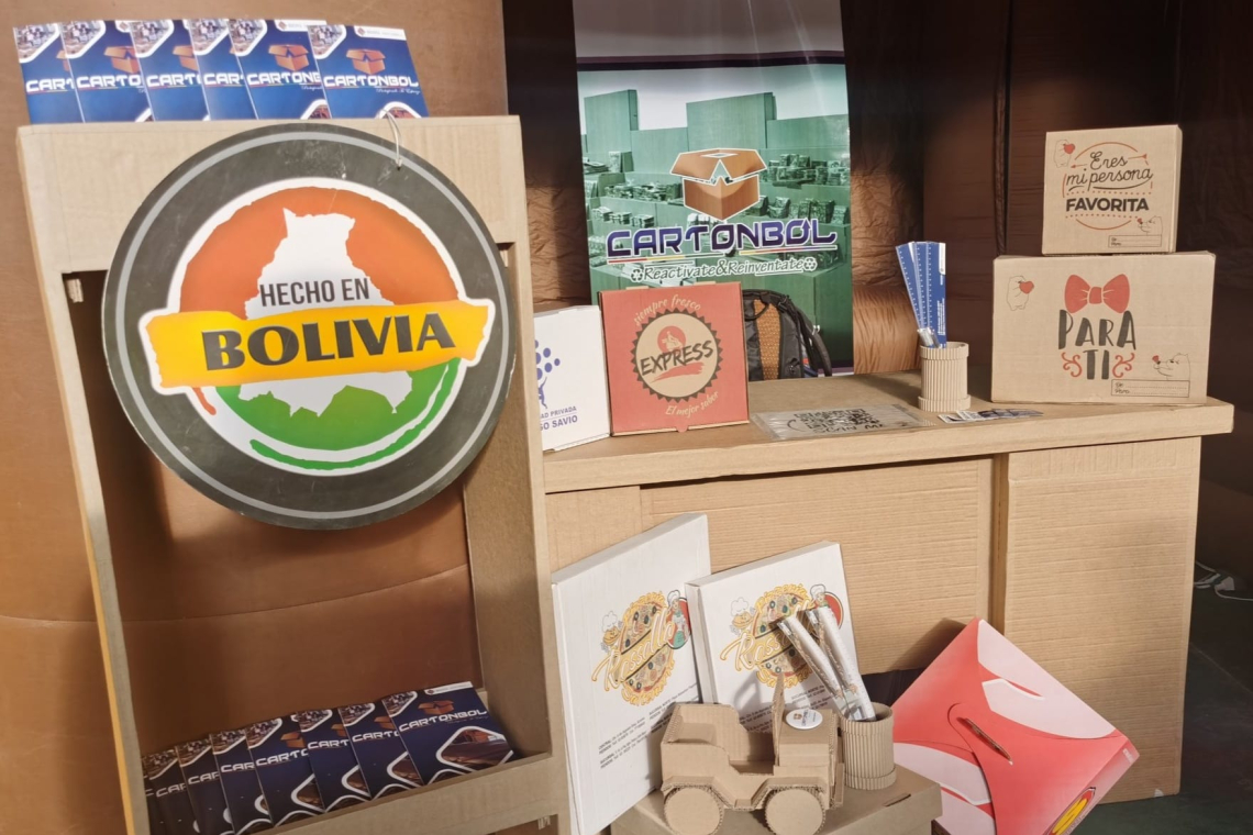 Cartonbol alcanzó Bs 33,4 millones en ventas en 2023, más que en años pasados