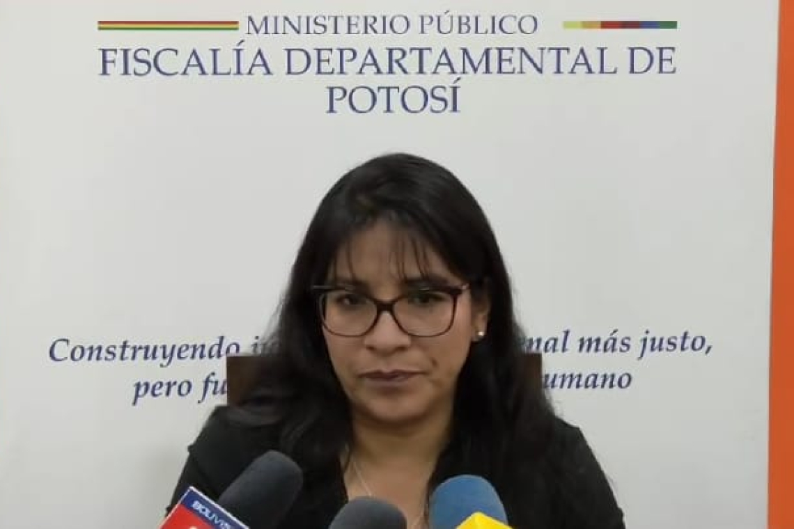 Fiscalía investiga primer feminicidio del año en Potosí, el presunto autor ya fue aprehendido