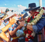 Arce denuncia “nuevos intentos de desestabilización” y destaca apoyo de organizaciones sociales