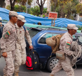 Declaran alerta roja y naranja por lluvias, desplazan rescatistas en Irupana