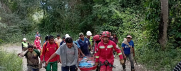 Encuentra el cuerpo de joven desaparecida en la mazamorra en Irupana