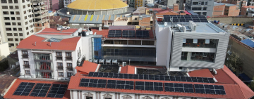BancoSol inaugura su primer sistema fotovoltaico en su Oficina Nacional de La Paz