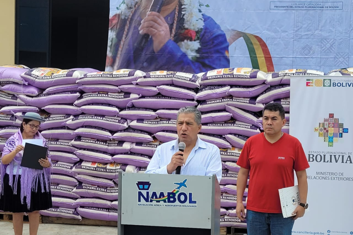 Bolivia envía 70Tn de ayuda y se solidariza con víctimas del incendio en Chile