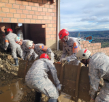Defensa Civil interviene deslizamiento que se saldó tres vidas en Mallasa