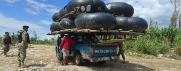 Marinos desbaratan rutas del contrabando y comisa gomones en frontera con Argentina