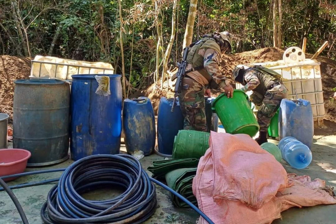 En el Chapare UMOPAR desbarata e incinera 17 factorías de cocaína 