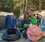 En el Chapare UMOPAR desbarata e incinera 17 factorías de cocaína 